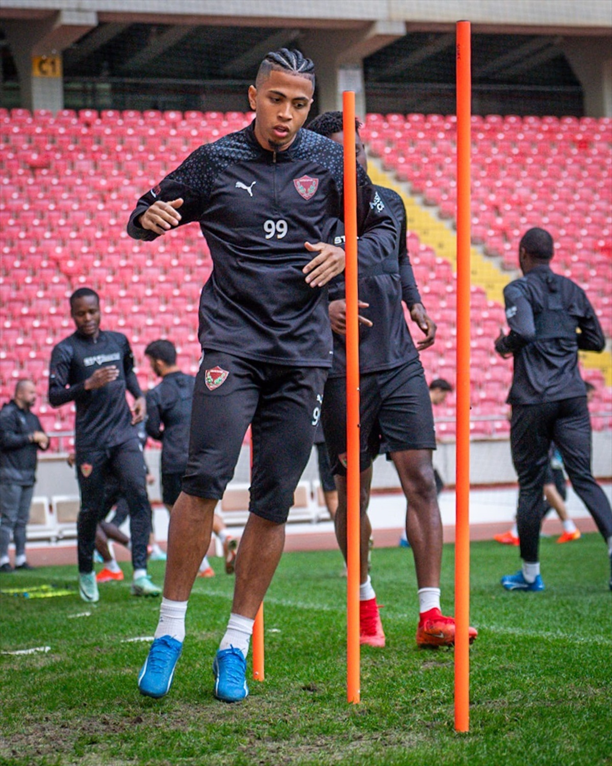 Atakaş Hatayspor, Corendon Alanyaspor maçı için hazırlıklarını tamamladı