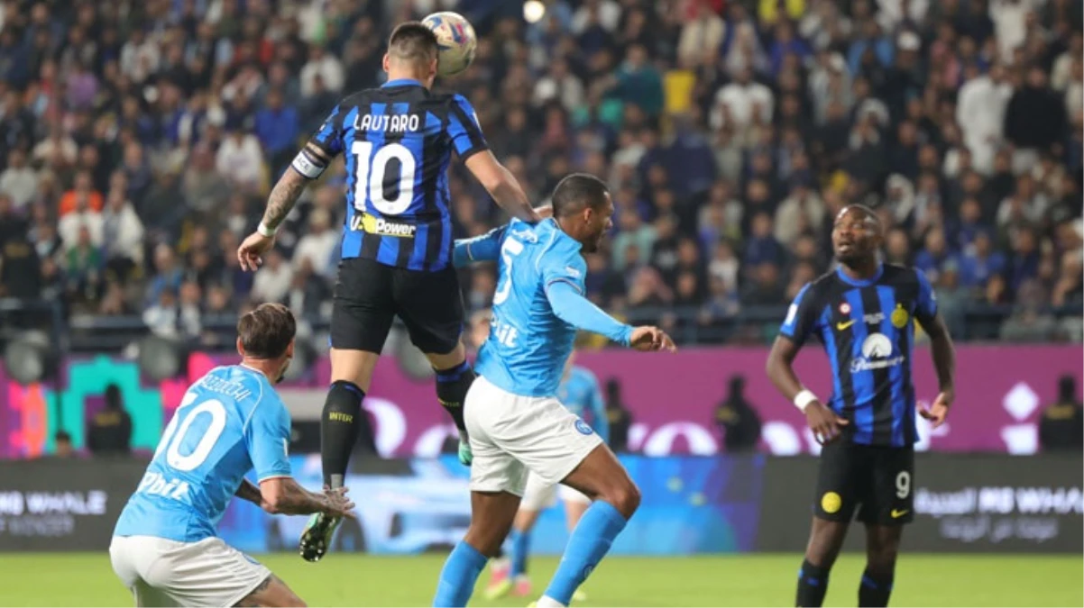 Hakan Çalhanoğlu\'nun Inter\'i İtalya Süper Kupası\'nın sahibi oldu