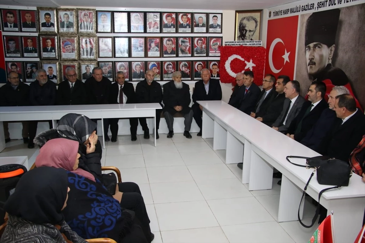 AK Parti Kırıkkale Milletvekili Mustafa Kaplan, şehit aileleri ve gazileri ziyaret etti