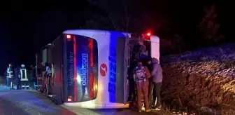 Kütahya'da Otobüs Kazası: 18 Kişi Yaralandı