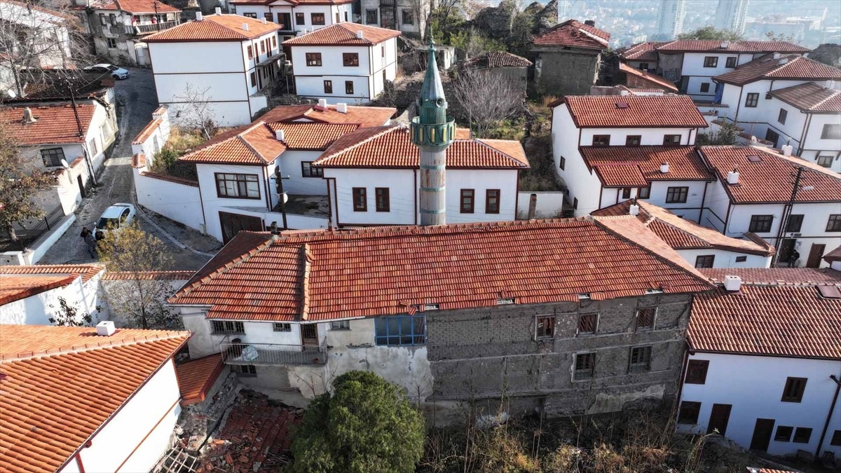 Ankara\'da Musafir Fakih Camisi\'nde restorasyon çalışmaları başlıyor