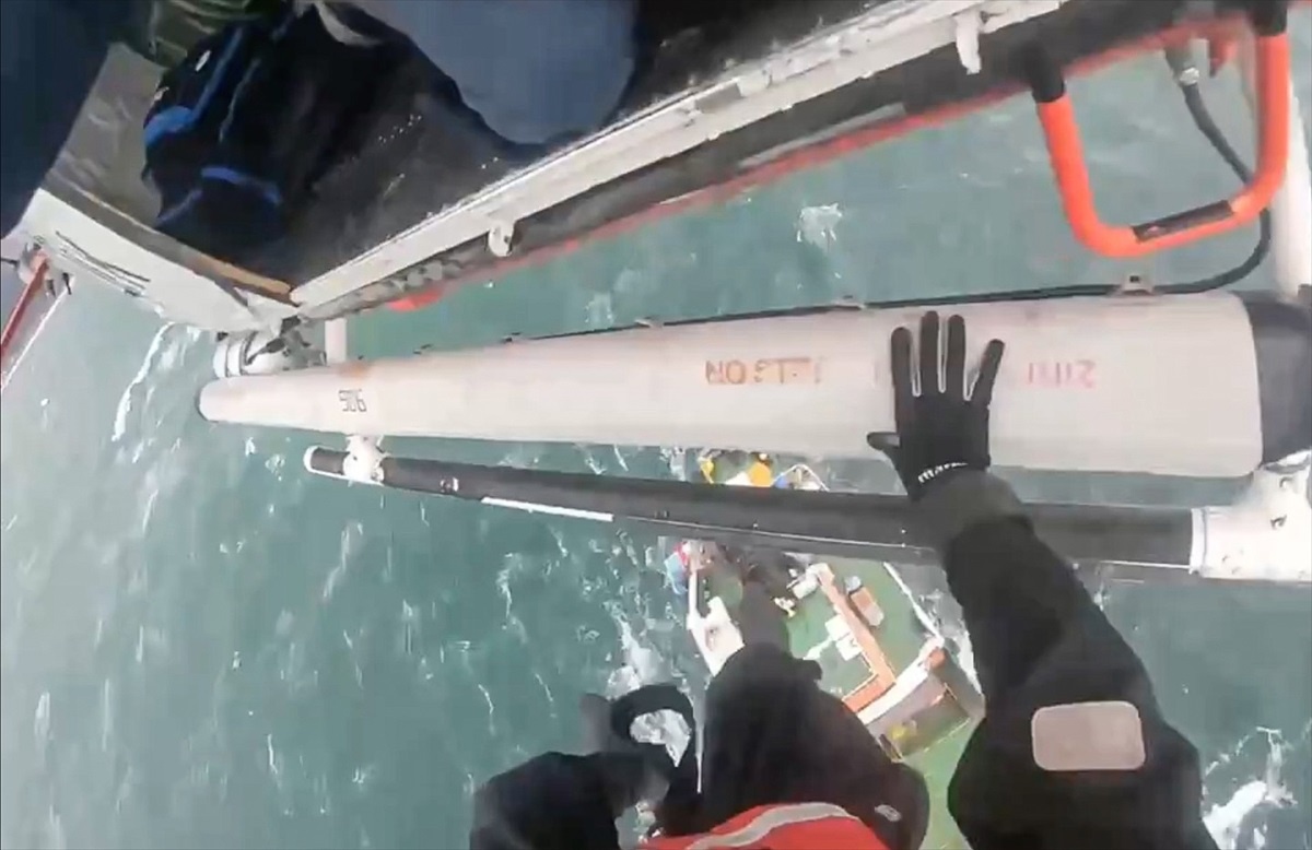 MV Sicilia Yük Gemisinden 7 Kişi Kurtarıldı