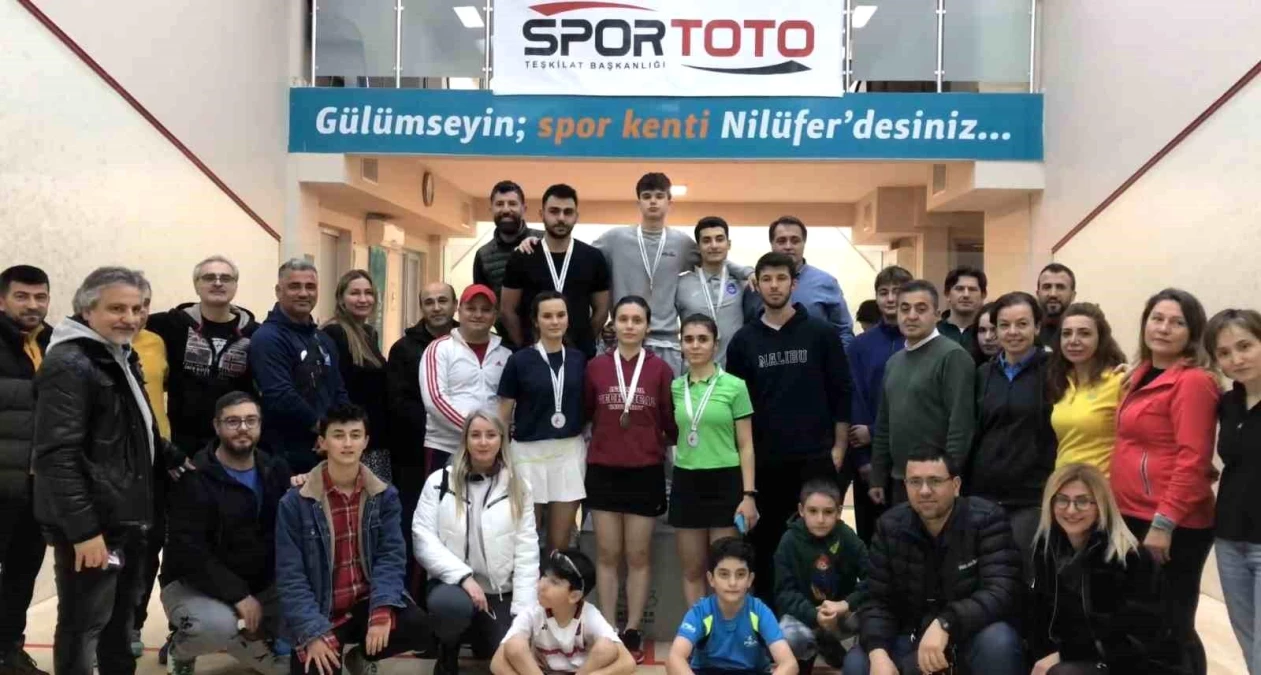 Nilüfer Belediyesi Ev Sahipliğinde Türkiye Squash Şampiyonası Gerçekleşti