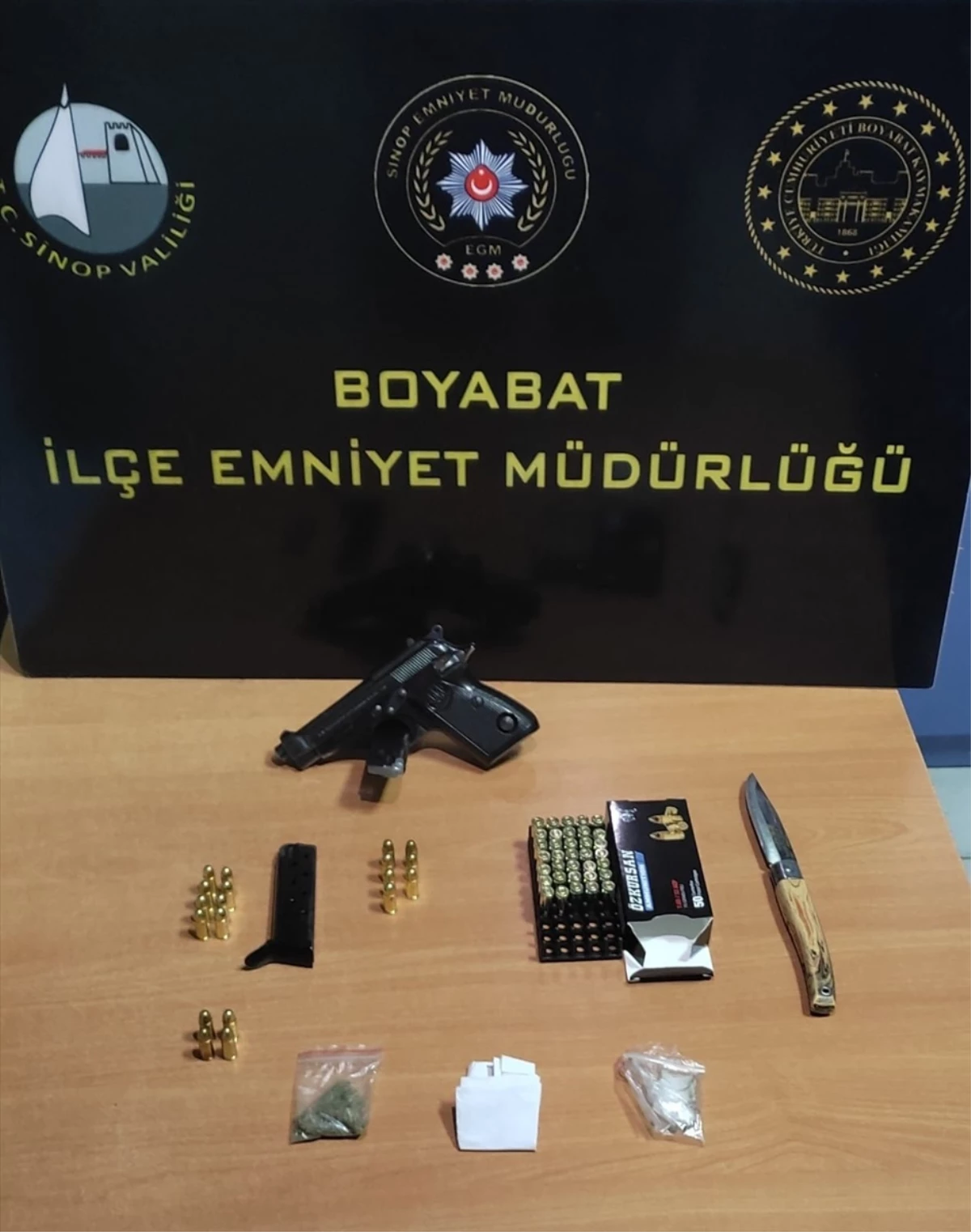 Sinop\'un Boyabat ilçesinde uyuşturucu operasyonu: 1 şüpheli gözaltına alındı
