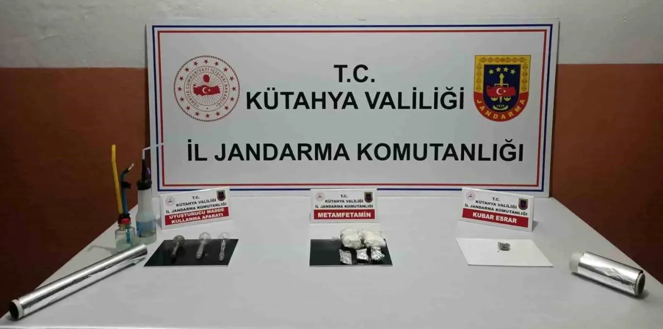 Kütahya\'da Uyuşturucu Operasyonu: Şüpheli Tutuklandı