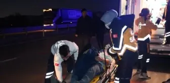 Afyonkarahisar'da otobüs şarampole devrildi: 6 yaralı
