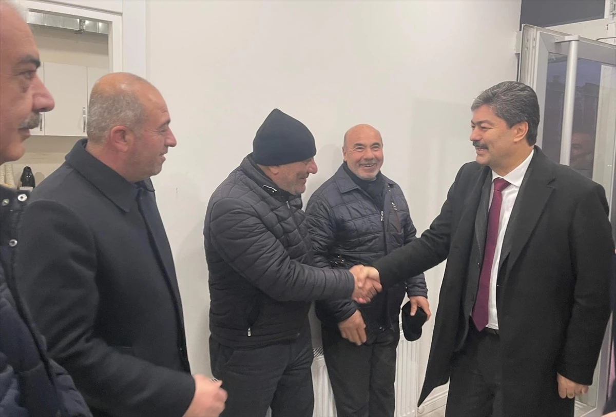 AK Parti Kırşehir Milletvekili Necmettin Erkan, kentte çeşitli ziyaretler gerçekleştirdi