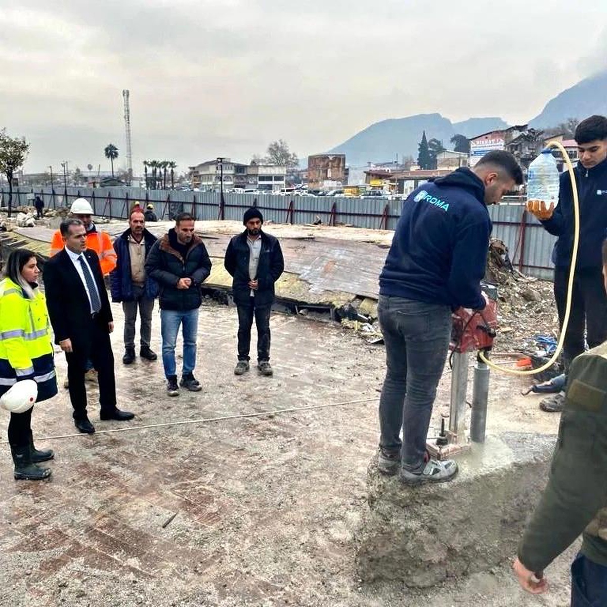 Hatay\'daki tarihi meclis binasının restorasyon çalışmaları sürüyor