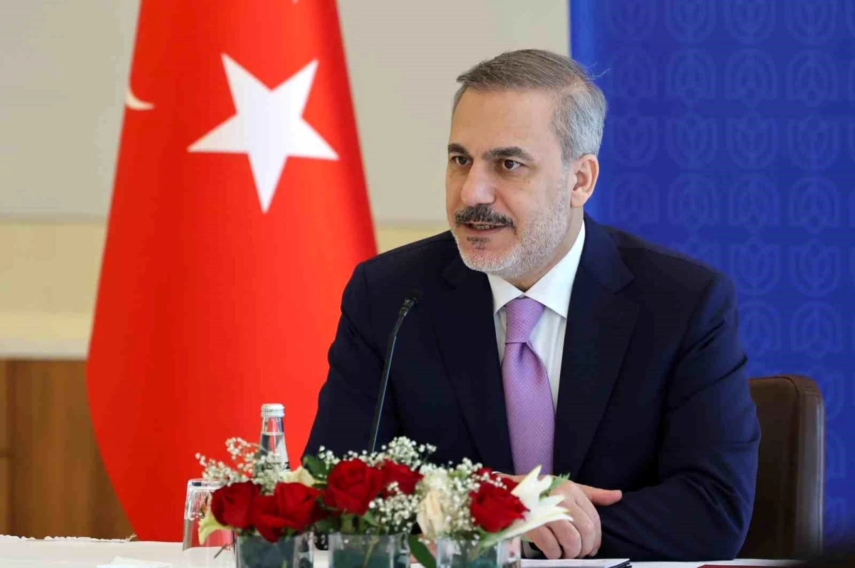 Dışişleri Bakanı Hakan Fidan, Türk-Amerikan Ulusal Yönlendirme Komitesi heyetini kabul etti