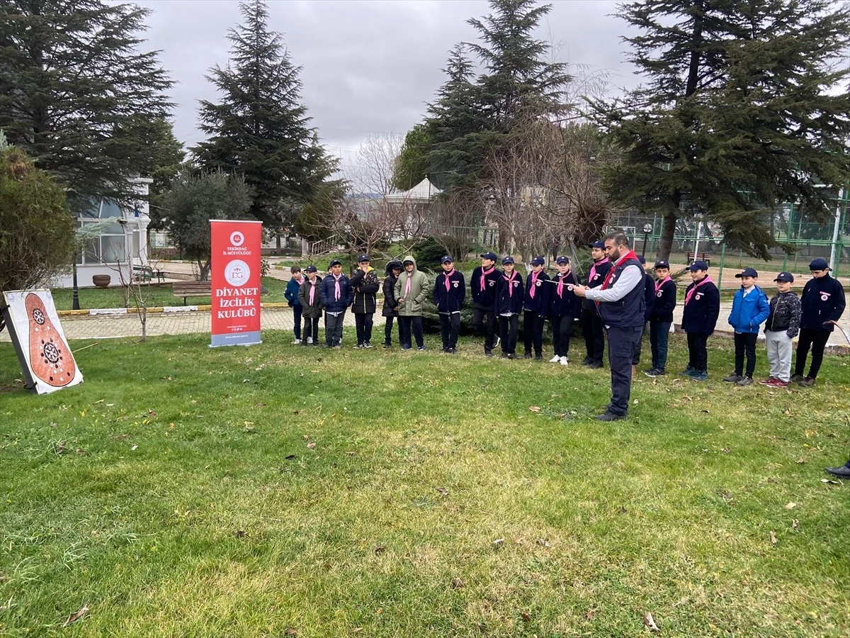 Diyanet Tekirdağ İzcilik Kulübü Üyeleri İzcilik Kampında Buluştu