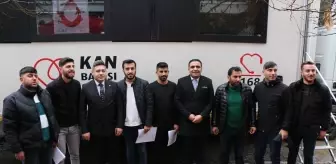 Hizan Kaymakamı Nurhalil Özçelik, kan bağışında bulundu