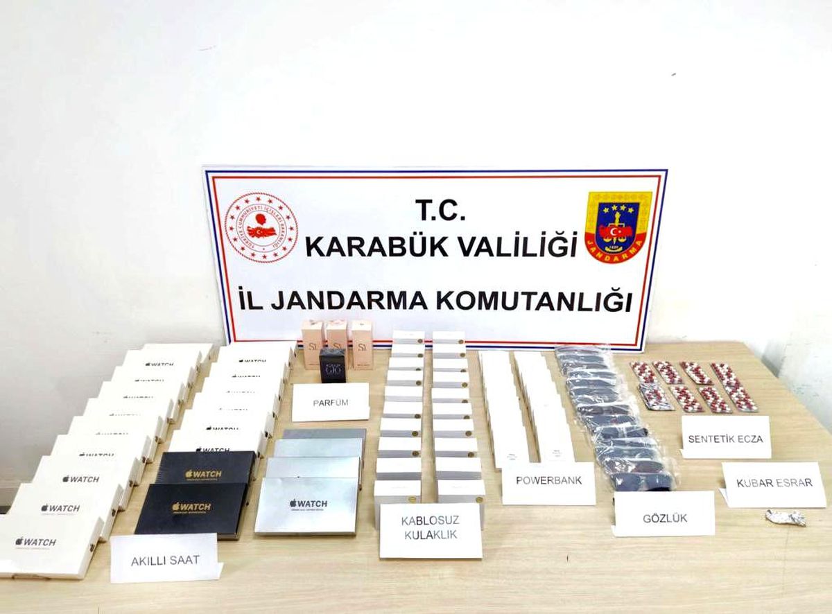 Karabük\'te yapılan uyuşturucu operasyonunda 4 kişi gözaltına alındı