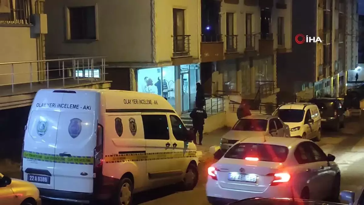 Keşan'da güzellik merkezine silahla ateş edildi