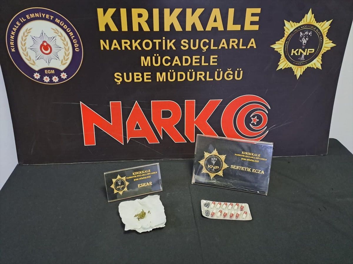 Kırıkkale\'de uyuşturucu operasyonunda 14 zanlıdan biri tutuklandı