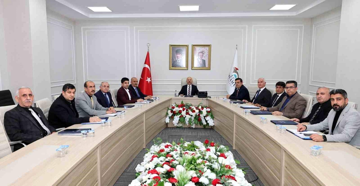 Adıyaman İl Özel İdaresi Kırsal Kesime Yatırımları Değerlendirdi