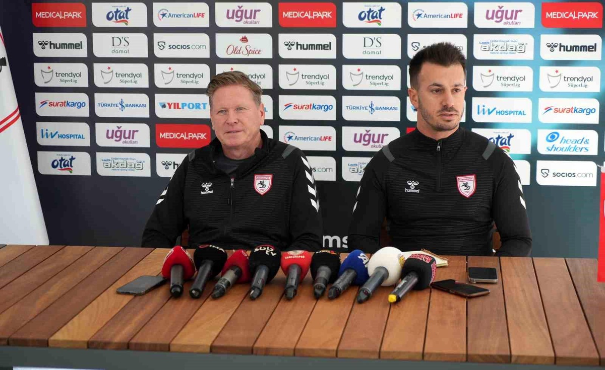 Samsunspor Teknik Direktörü Markus Gisdol: Hedefimiz Ligde Kalabilmek