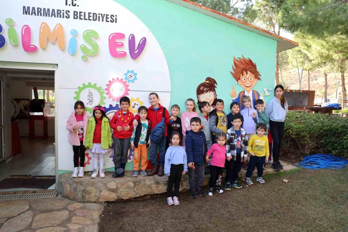Marmaris Belediyesi İçmeler Atatürk Bilim ve Eğitim Parkı\'nda Ara Tatil Etkinlikleri