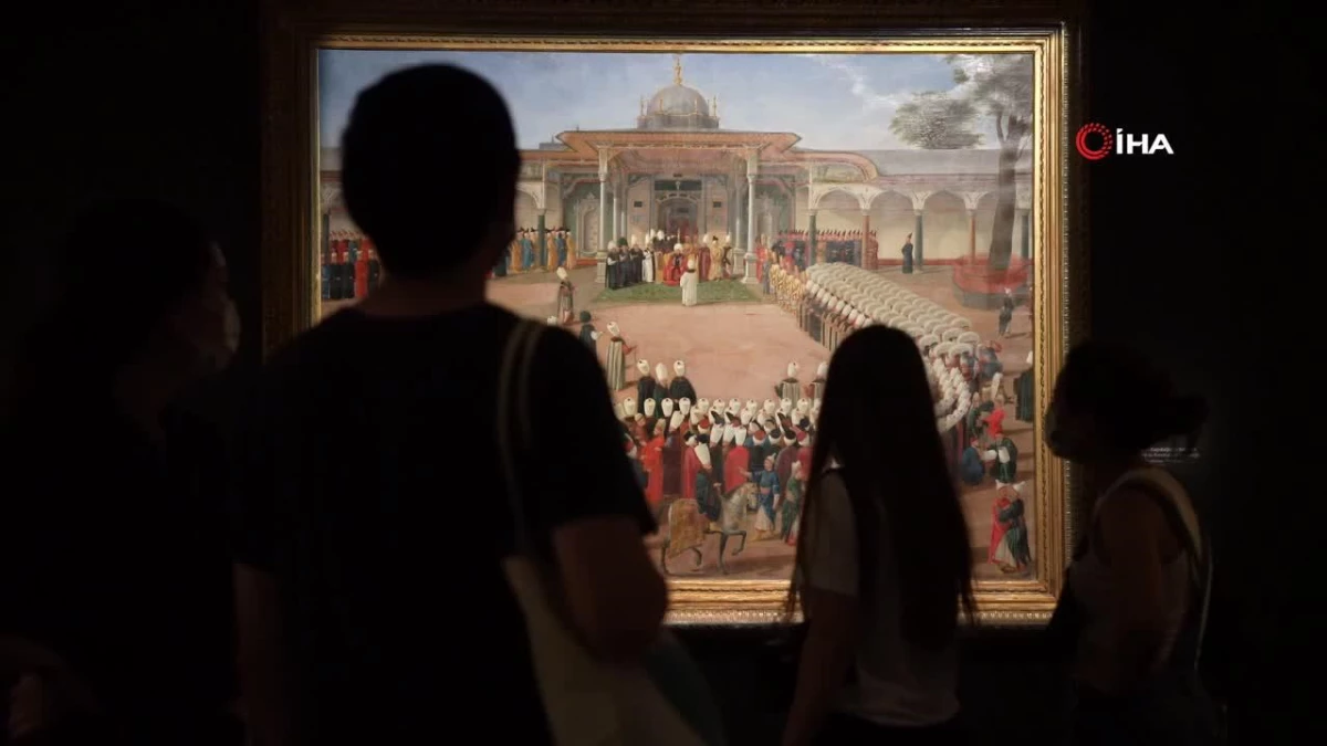 Milli Saraylar Resim Müzesi\'ni 3 yılda 1 milyon sanatsever gezdi