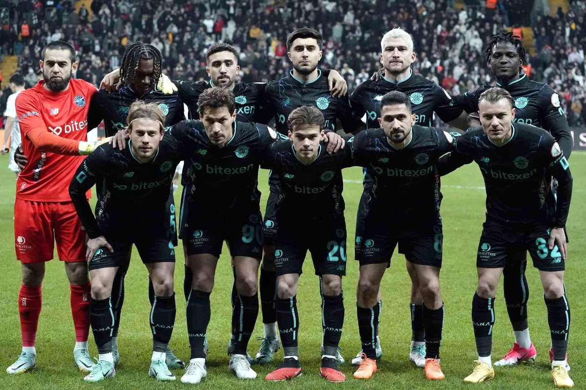 Beşiktaş ve Adana Demirspor Süper Lig\'de karşı karşıya
