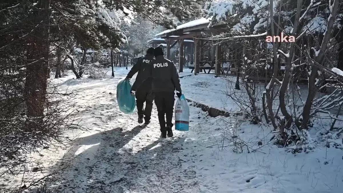 Yozgat Emniyet Müdürlüğü, Sokak ve Yaban Hayvanlarına Yiyecek Bıraktı