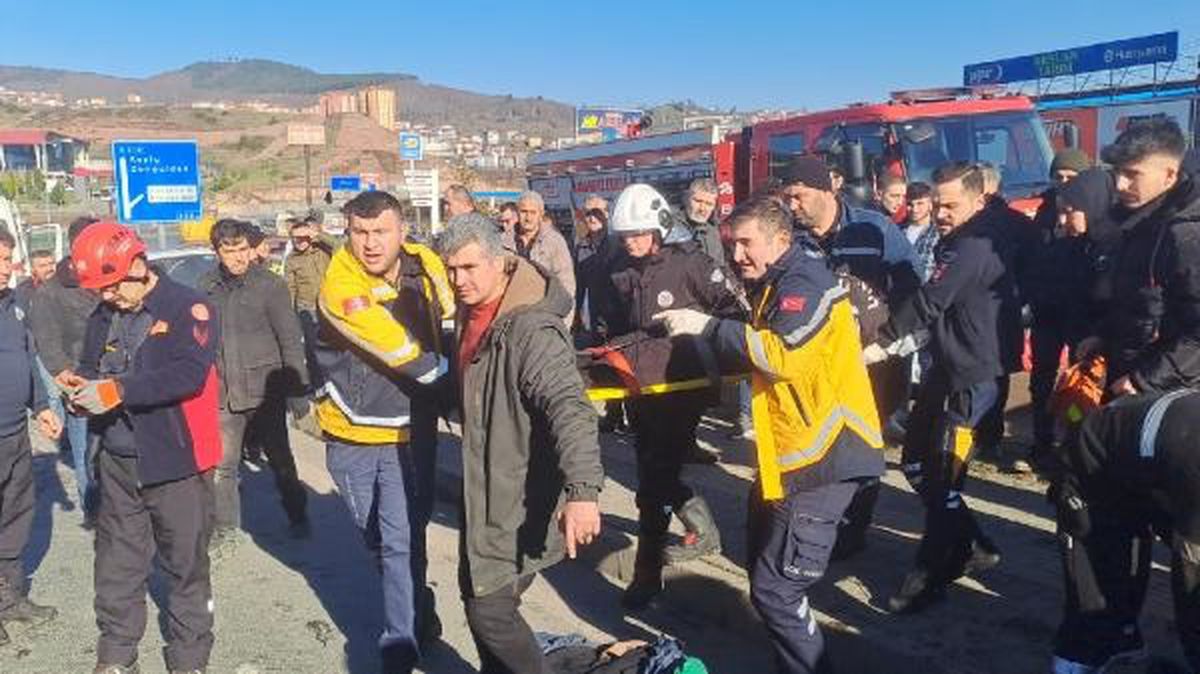 Ereğli'de kavşakta korkunç kaza: 1 ölü, 5 yaralı