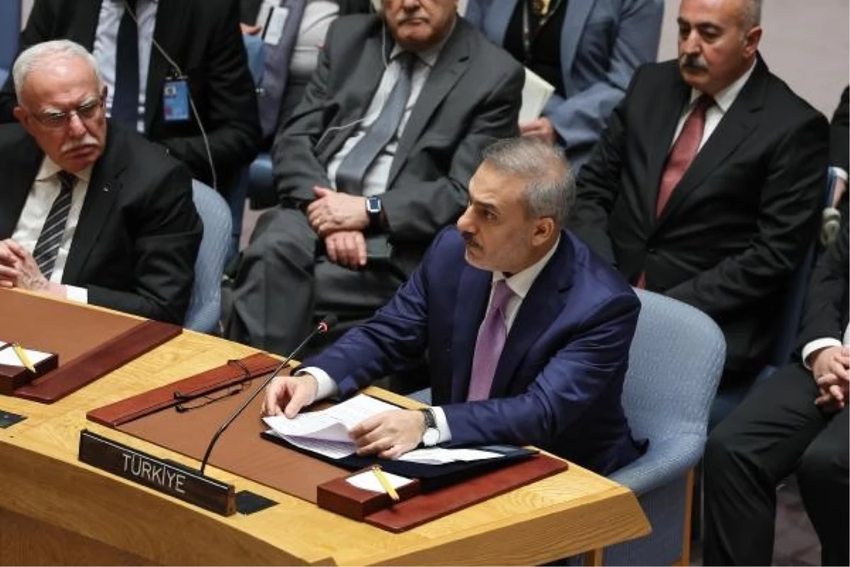 Dışişleri Bakanı Fidan, İsrail-Filistin barışı için garantörlük mekanizması çağrısını yineledi
