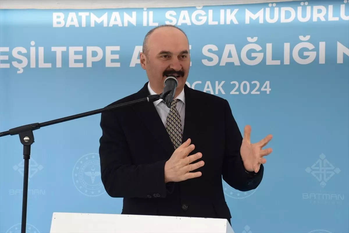 Batman\'da Aile Sağlık Merkezi\'nin açılışı gerçekleştirildi