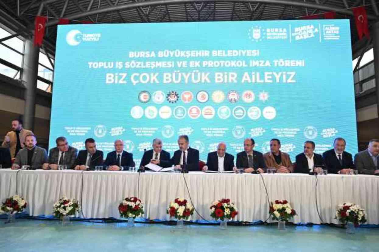 Bursa Büyükşehir Belediyesi Çalışanlarının Maaşlarına Büyük Zam