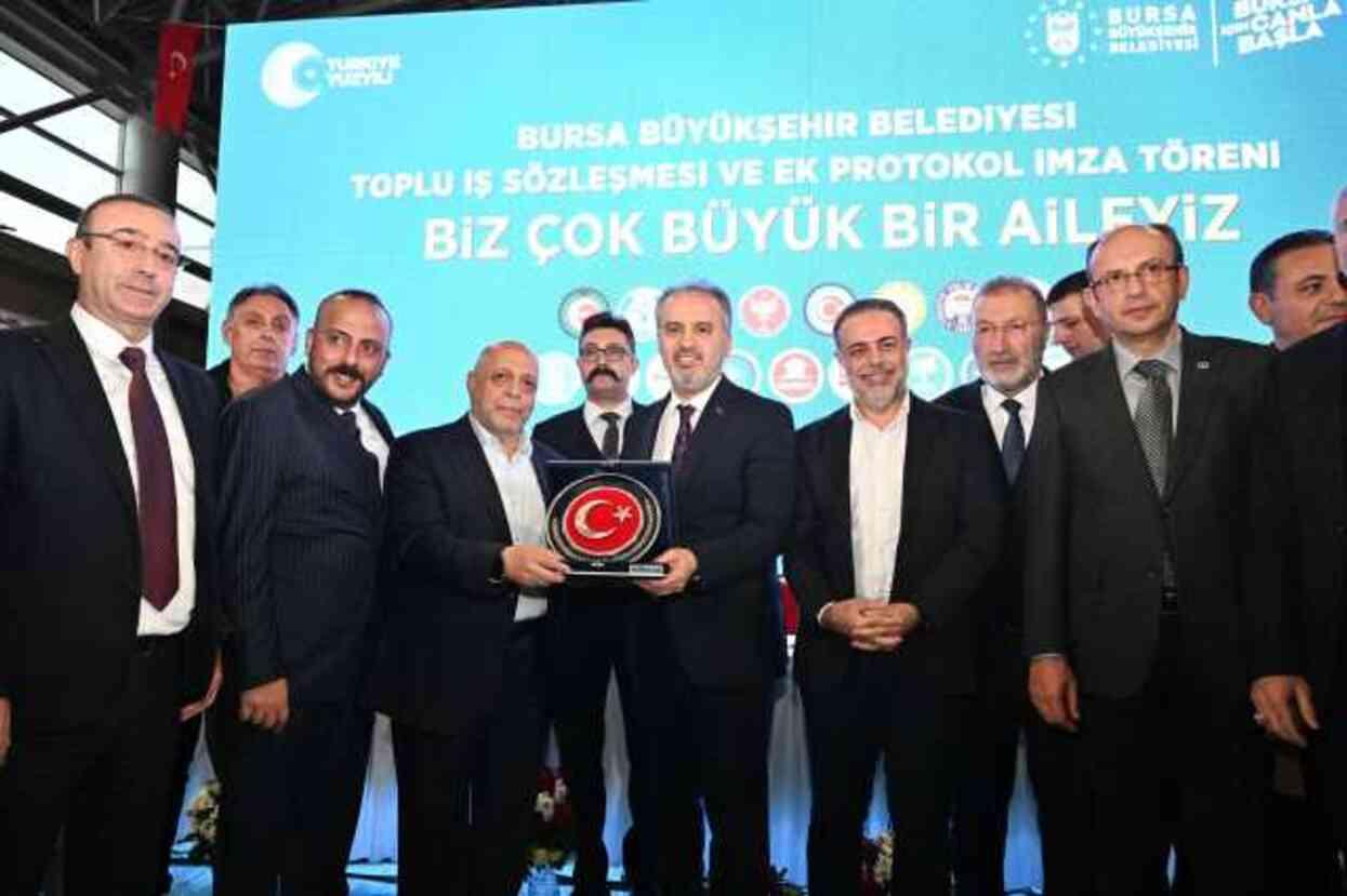 Bursa Büyükşehir Belediyesi Çalışanlarının Maaşlarına Büyük Zam