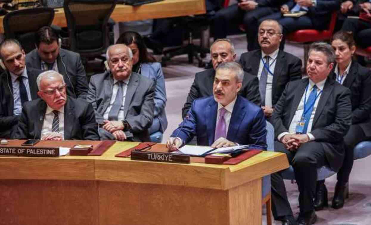 Dışişleri Bakanı Hakan Fidan, BM Güvenlik Konseyi'nde İsrail'e çağrı: Çözüm aramaya davet ediyorum Dışişleri Bakanı Hakan Fidan, BM Güvenlik Konseyi'nde İsrail'e çağrı: Çözüm aramaya davet ediyorum