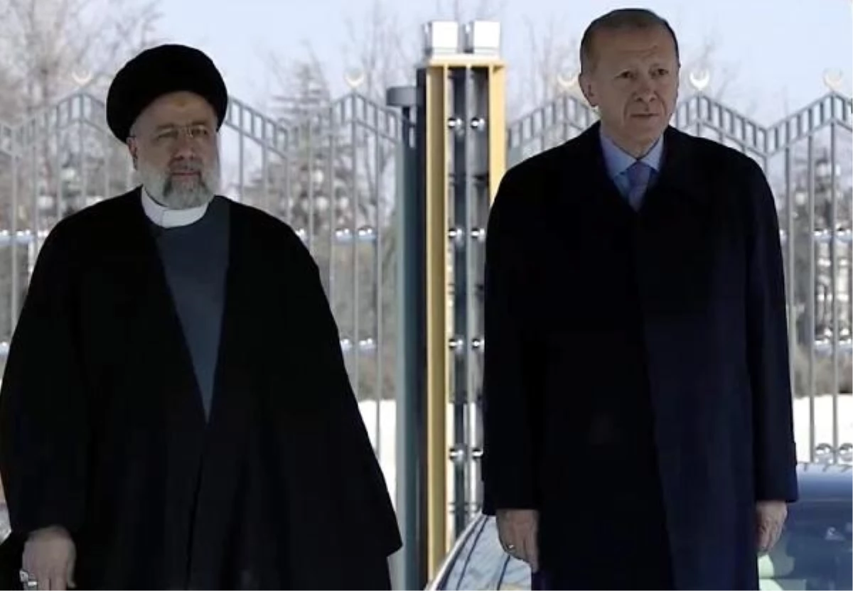 Cumhurbaşkanı Erdoğan, İran Cumhurbaşkanı Reisi\'yi resmi törenle karşıladı