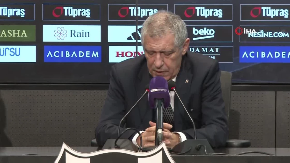 Fernando Santos: Beşiktaş\'ın şu andaki kadro seviyesi bu büyüklüğün seviyesi değil
