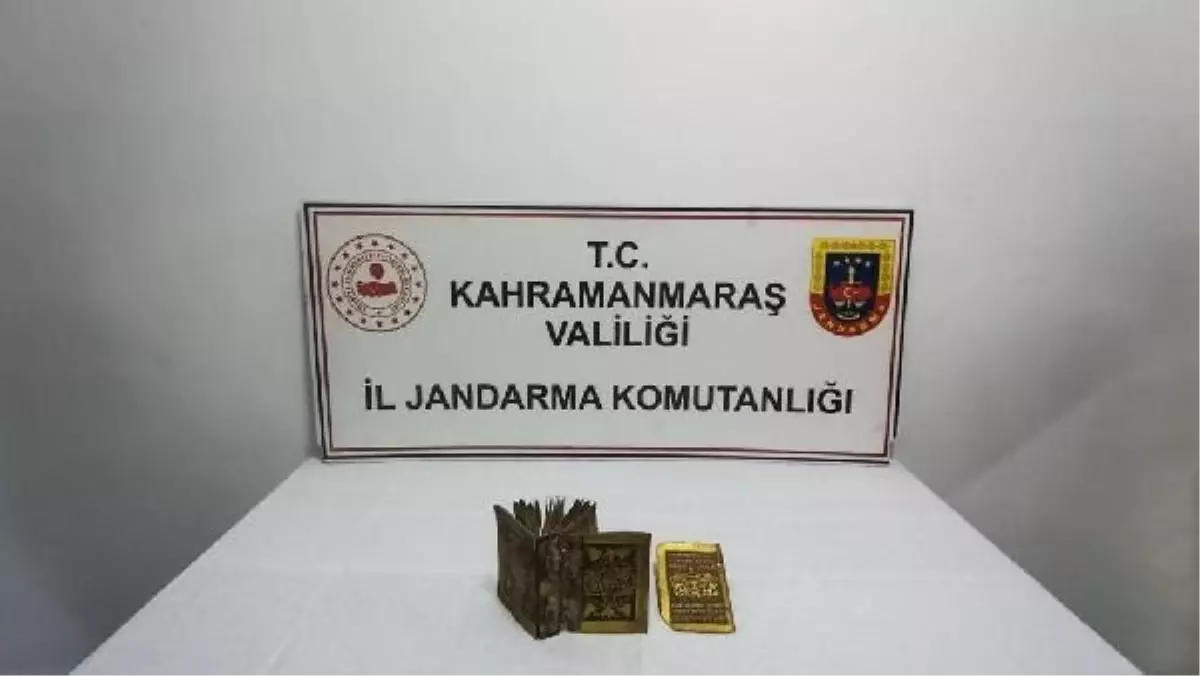 Kahramanmaraş\'ta 1300 yıllık Tevrat ele geçirildi