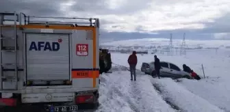 Bitlis'te kar yağışı nedeniyle meydana gelen kazada 2 kişi öldü, 1 kişi yaralandı