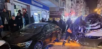 İzmir'de Tartışma Sonucu Açılan Ateşte Yaralanan Şahıs, Hastaneye Giderken Kaza Yaptı