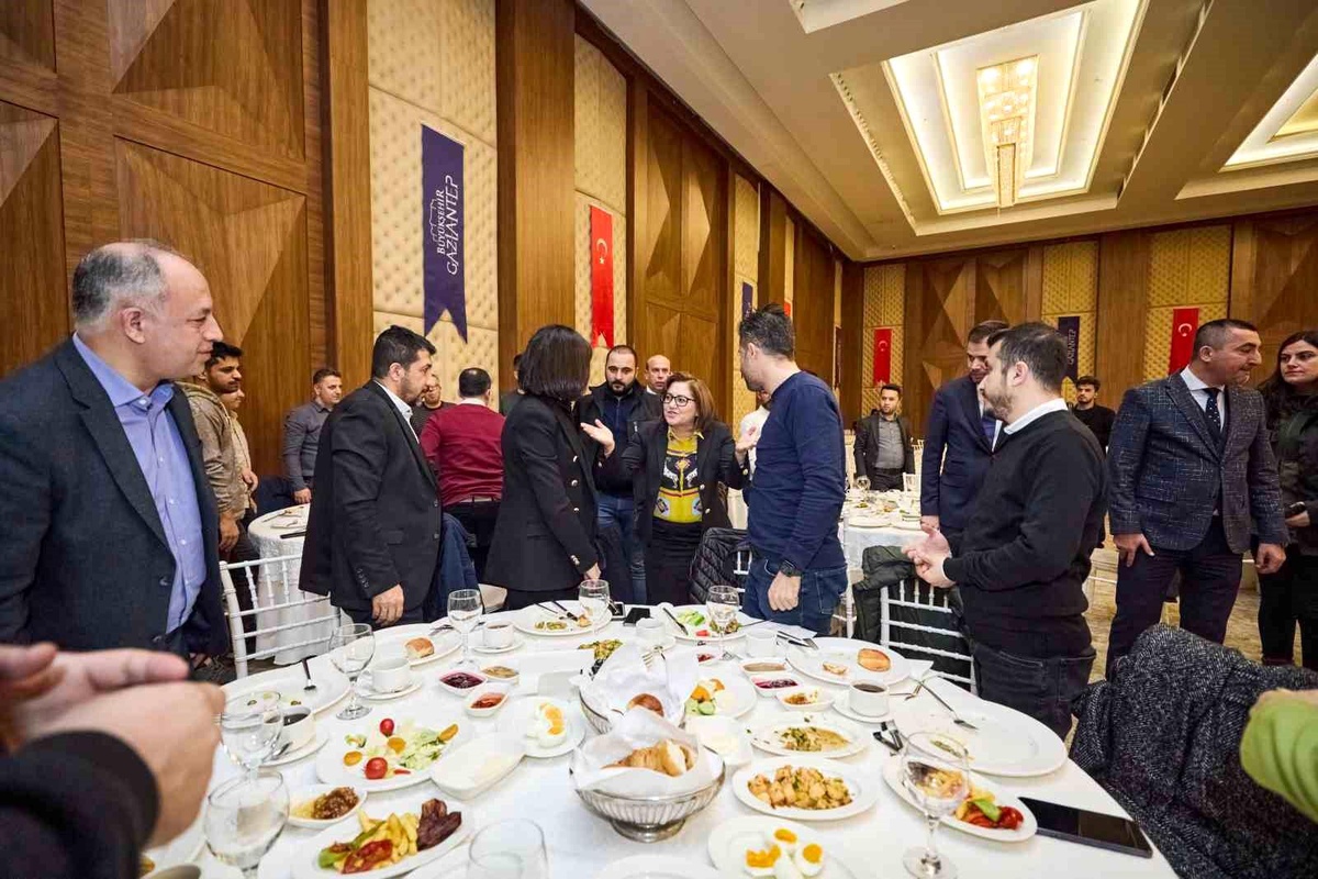 Gaziantep Büyükşehir Belediye Başkanı Fatma Şahin, Basın Mensuplarıyla Buluştu