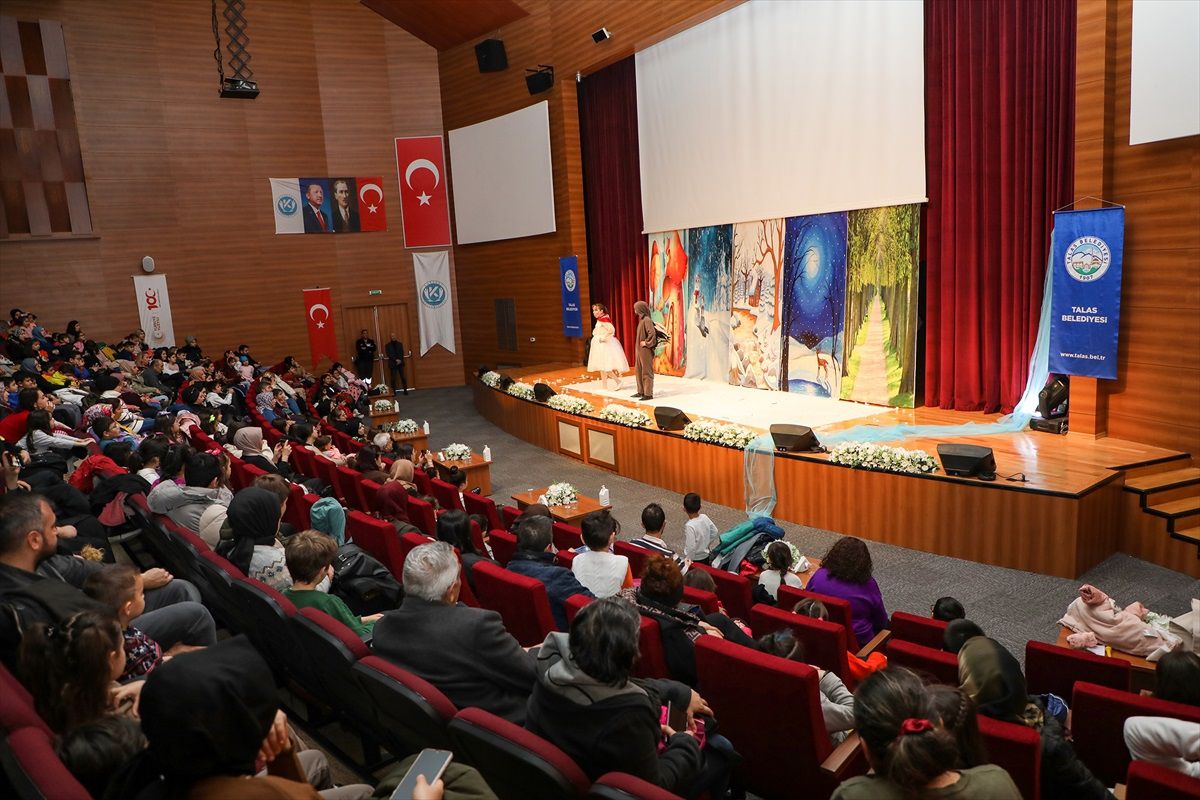 Talas Belediyesi, çocuklara yönelik etkinlik düzenledi