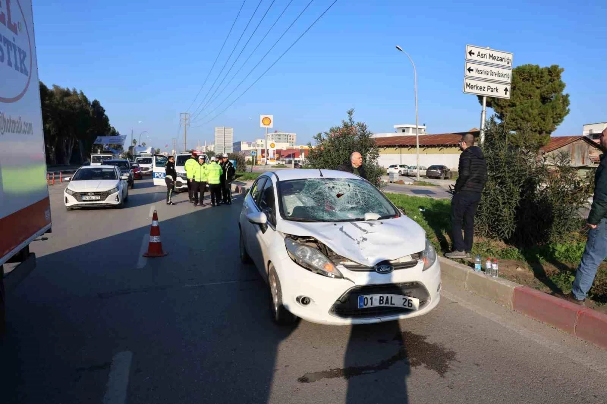 Adana\'da yaşlı adam otomobilin çarpması sonucu hayatını kaybetti