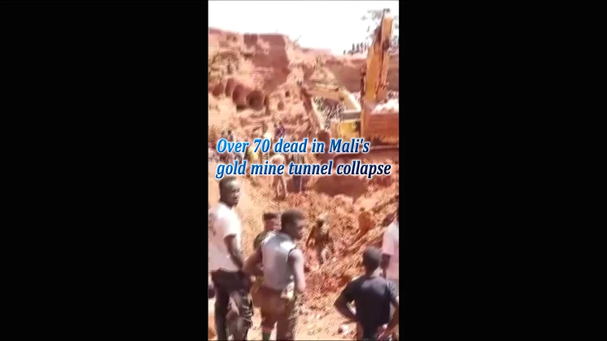 Mali\'deki altın madeninde çökme: 70\'ten fazla kişi hayatını kaybetti