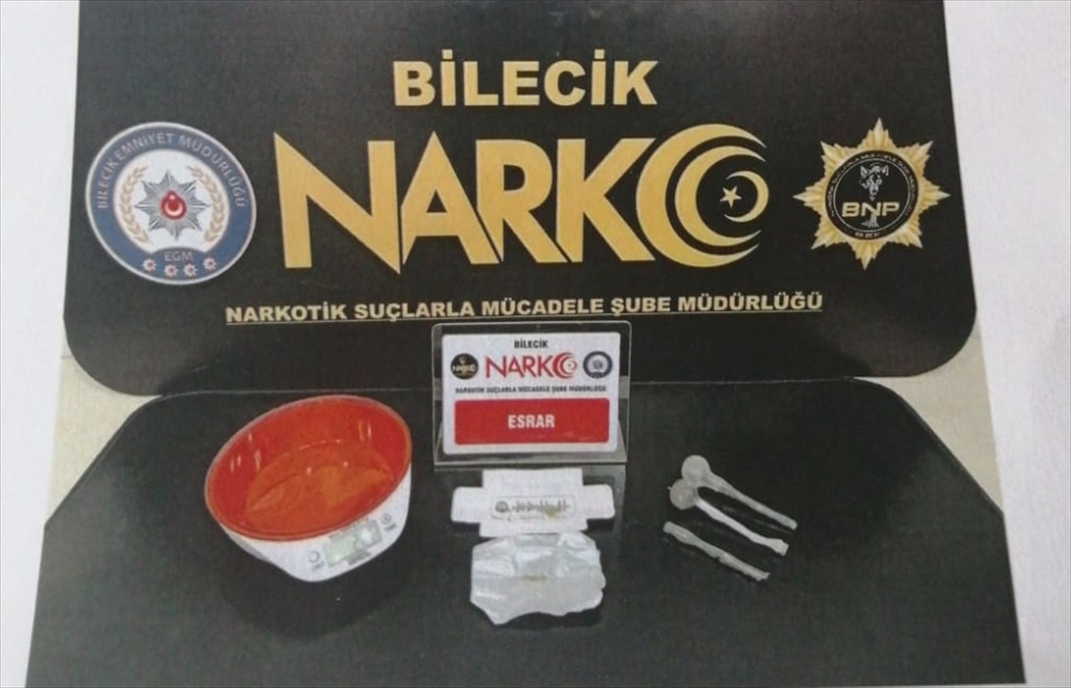 Bilecik\'te Uyuşturucu Operasyonu: 3 Zanlı Tutuklandı