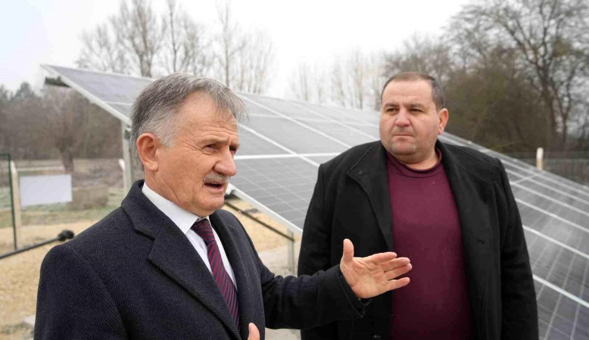 Bolu\'da 11 köyde su depolarında güneş enerjisi sistemine geçildi