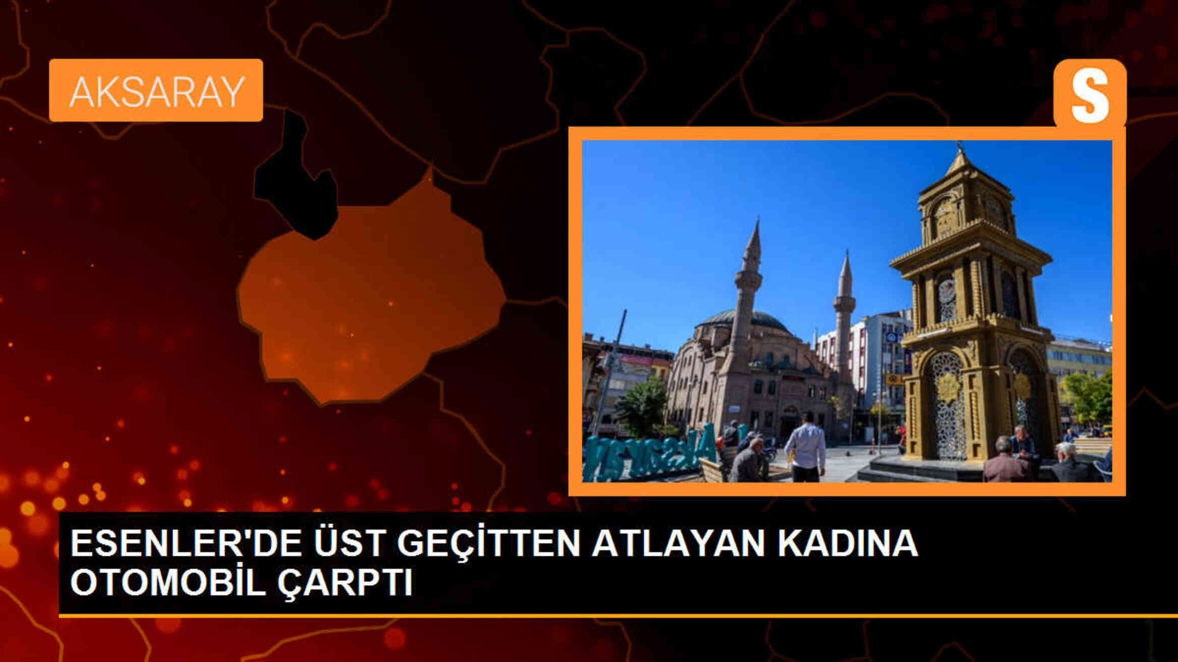 Esenler\'de Üst Geçitten Atlayan Genç Kadına Otomobil Çarptı