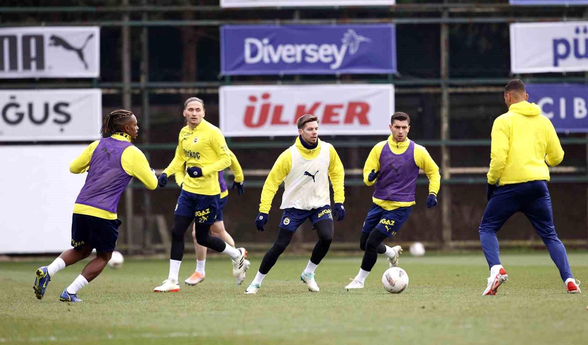 Fenerbahçe, MKE Ankaragücü maçının hazırlıklarına başladı