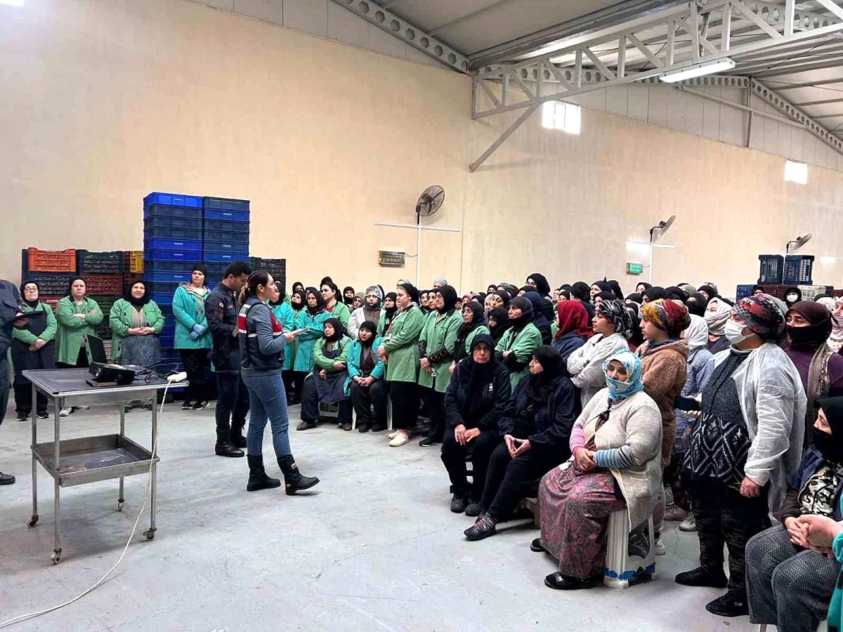 Aydın İl Jandarma Komutanlığı Kadınlara KADES Uygulamasını Tanıttı