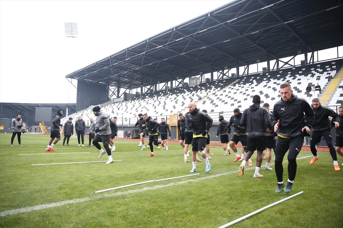 Manisa FK, Erzurumspor FK maçı hazırlıklarını sürdürdü