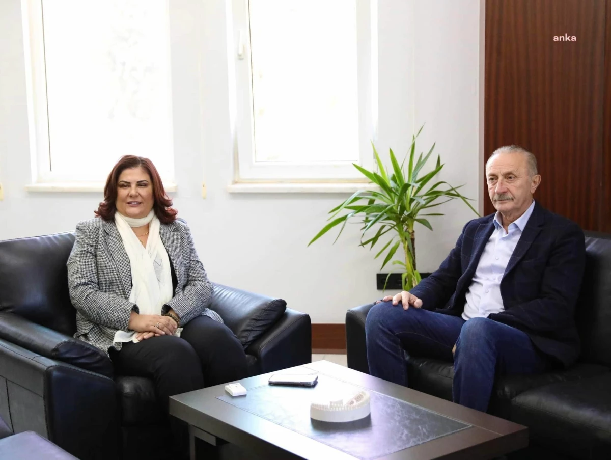 Aydın Büyükşehir Belediye Başkanı Didim Belediye Başkanını Ziyaret Etti