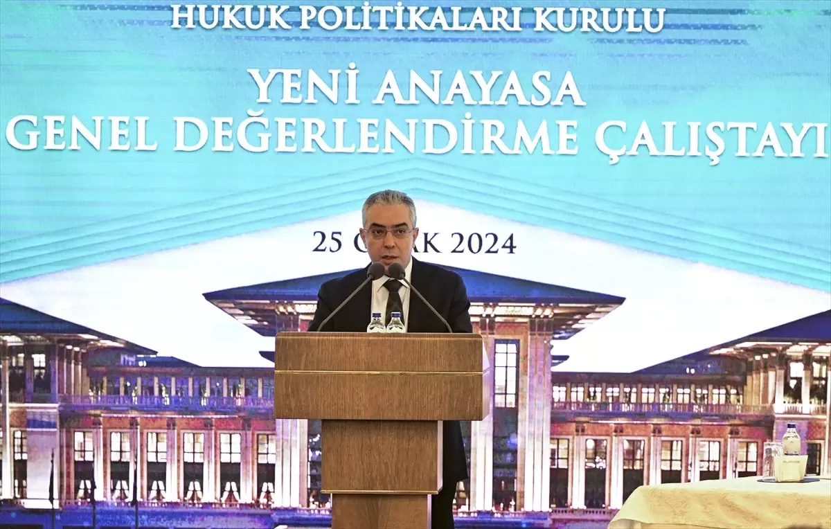 "Yeni Anayasa Genel Değerlendirme Çalıştayı" Cumhurbaşkanlığı Külliyesi\'nde yapıldı