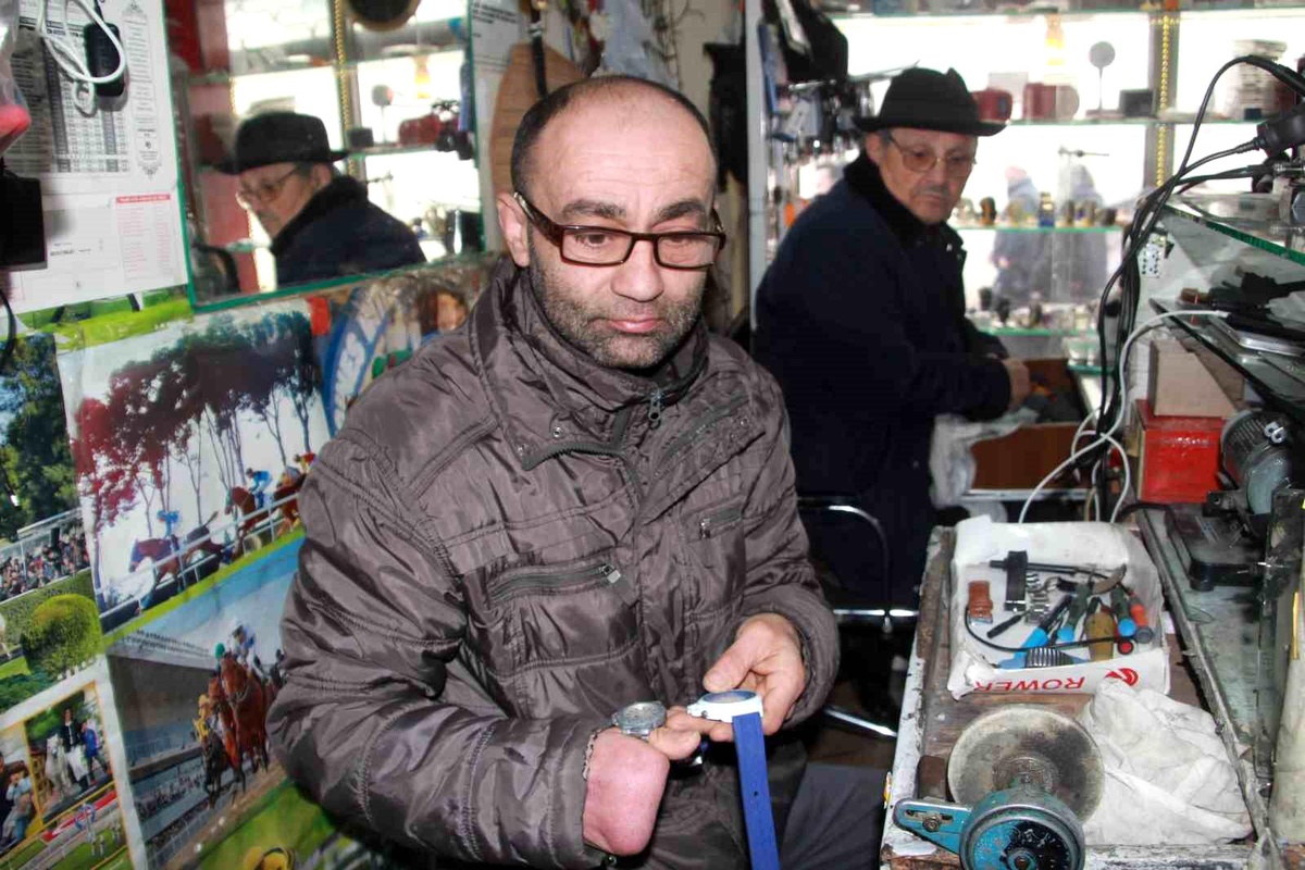 Ordu\'da iş kazası sonrası 4 parmağını kaybeden saatçi