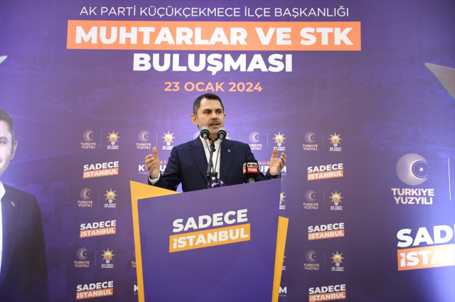 AK Parti İBB Başkan adayı Murat Kurum, İstanbullunun kanayan yarasına çözüm olacak vaatlerini sıraladı
