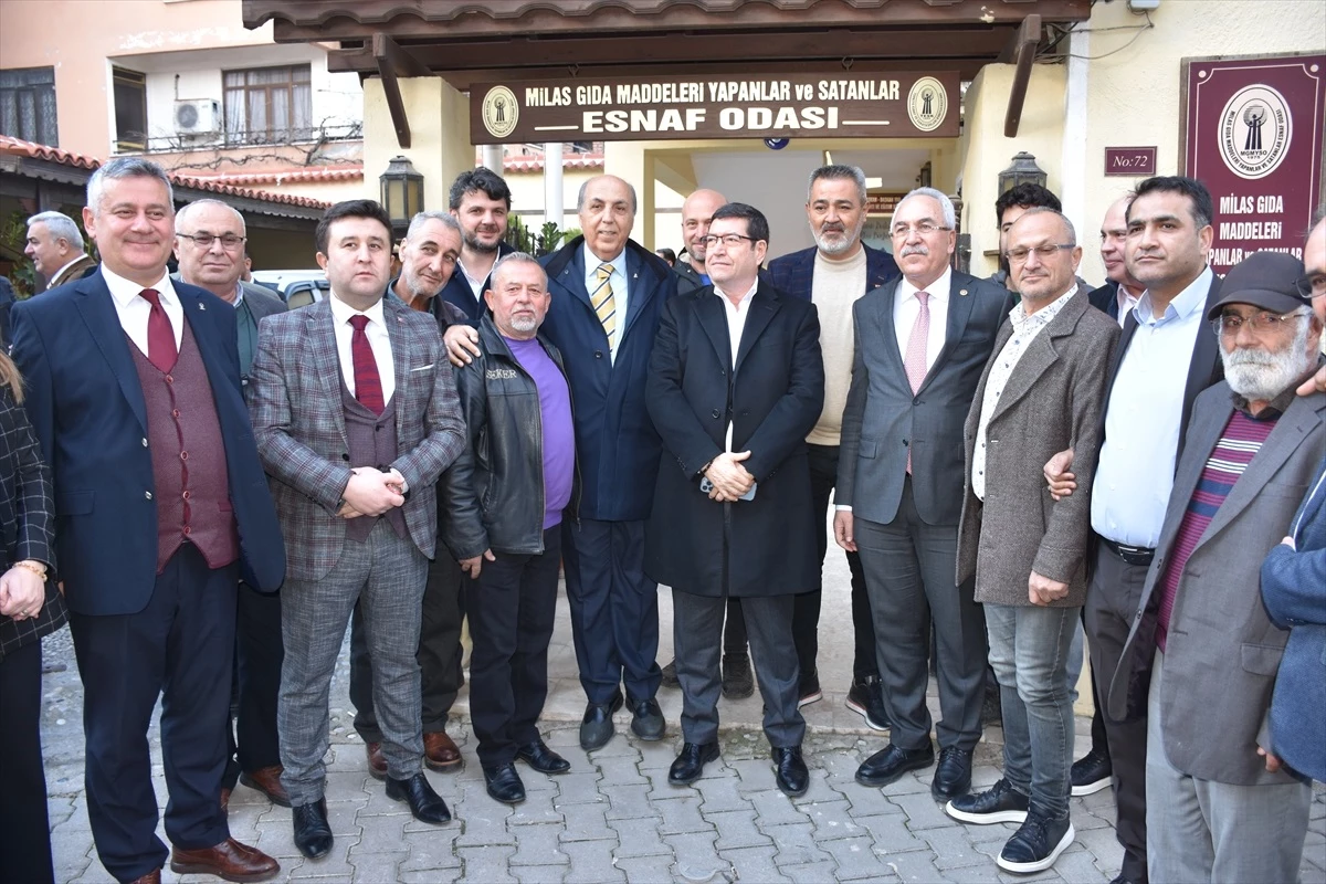 AK Parti Muğla Büyükşehir Belediye Başkan adayı Aydın Ayaydın Milas\'ta ziyaretlerde bulundu